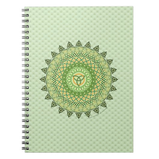 Celtic St. Patty's Day Notebook Notizblock (Vorderseite)