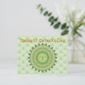 Celtic St. Patty's Day Postcard Postkarte (Stehend Vorderseite)