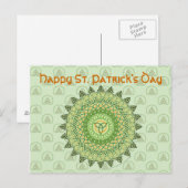 Celtic St. Patty's Day Postcard Postkarte (Vorne/Hinten)