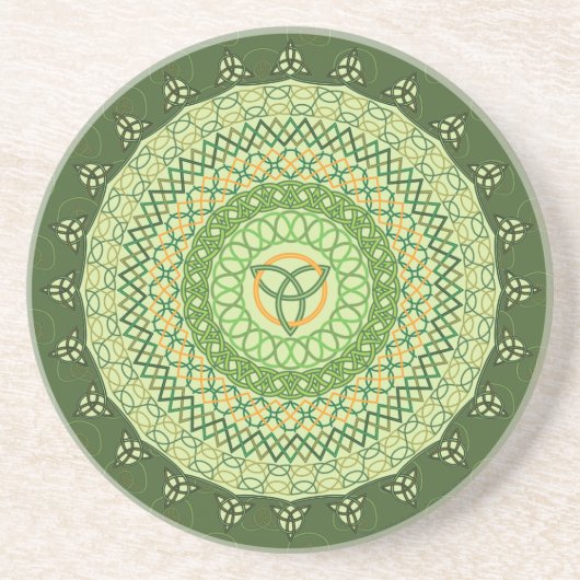 Celtic St. Patty's Day Untersetzer (Vorne)