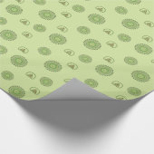 Celtic St. Patty's Day Wrapping Paper Geschenkpapier (Ecke)
