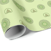 Celtic St. Patty's Day Wrapping Paper Geschenkpapier (Rolleneckpunkt)