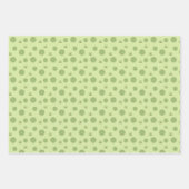 Celtic St. Patty's Day Wrapping Paper Set Geschenkpapier Set (Vorderseite 3)