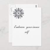 Celtic Star Postkarte (Vorne/Hinten)