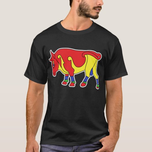 Celtic-Stier-T - Shirt (Vorderseite)