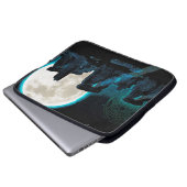 Celtic Stonehenge, Moon & Stars Astronomie Laptopschutzhülle (Vorne Knopf)