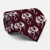 Celtic Style Dragon Krawatte (Gerollt)