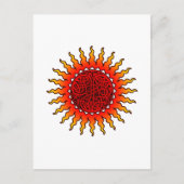 Celtic Sun 1 Postkarten (Vorderseite)