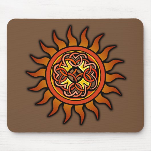 Celtic Sun 4 Mousepad (Vorne)