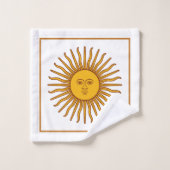 Celtic Sun Badhandtuch Set (Waschlappen)
