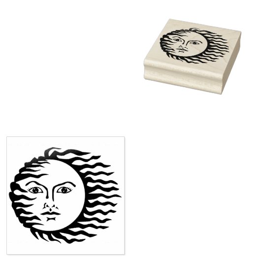 Celtic Sun Gummistempel (Stempel)