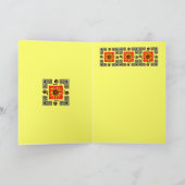 Celtic Sun Mandala Blank Card Karte (Innenseite)