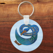 Celtic Swan Schlüsselanhänger (Vorderseite)