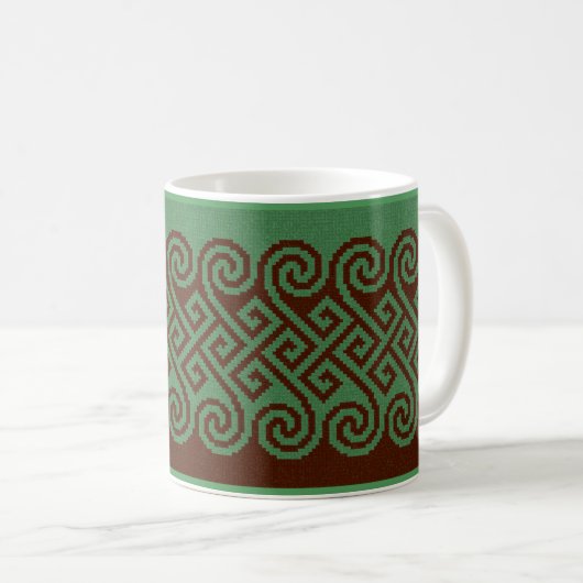 Celtic Sweater Coffee Tasse (VorderseiteRechts)