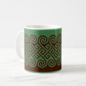 Celtic Sweater Coffee Tasse (Vorderseite Links)