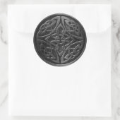 Celtic Symbol 2 Aufkleber, 3 Zoll (Blatt 6) Runder Aufkleber (Tasche)