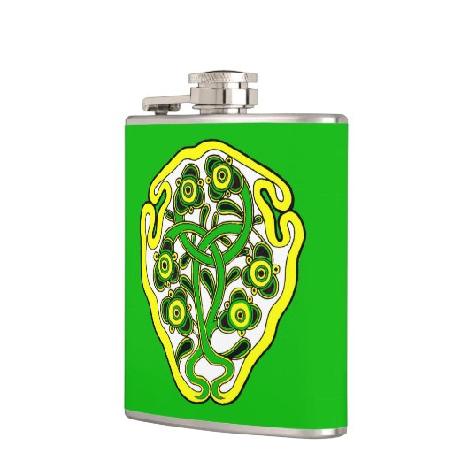 Celtic-Symbol Flachmann (Links)