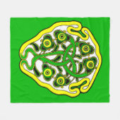 Celtic-Symbol Fleecedecke (Vorderseite (Horizontal))