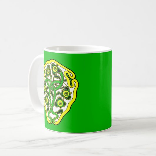 Celtic-Symbol Kaffeetasse (Vorderseite Links)