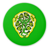 Celtic-Symbol Keramikknauf (Vorderseite)