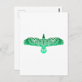 Celtic Symbol Raven Gift Idea Postkarte (Vorne/Hinten)