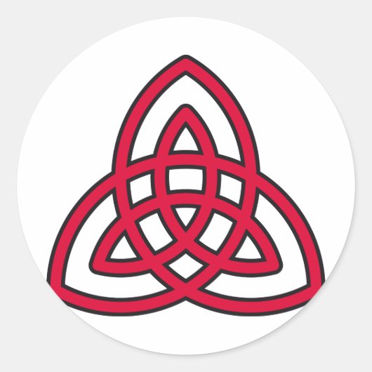 celtic symbol runder aufkleber (Vorderseite)