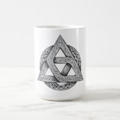 Celtic symbol, trinity knot kaffeetasse (Mittel)