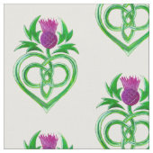 Celtic Thistle Stoff (Nahaufnahme)