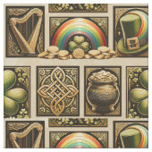 Celtic Treasures: Eine Symphonie des irischen Glüc Stoff (Nahaufnahme)