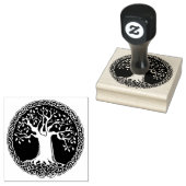 Celtic Tree IceFaerie Museo Cantonale d'Arte Gummistempel (Stempel)