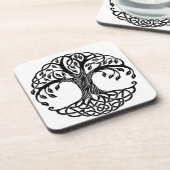 Celtic tree of life getränkeuntersetzer (Linke Seite)