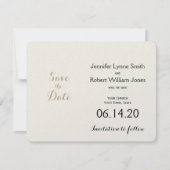 Celtic Tree of Life Gold Wedding rettet das Datum Save The Date (Vorderseite)