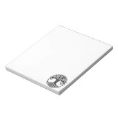 Celtic tree of life notizblock (Rotiert)