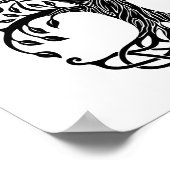 Celtic tree of life poster (Ecke)