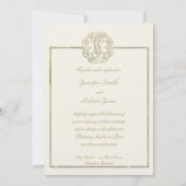 Celtic Tree of Life Thistle Wedding Einladung (Vorderseite)