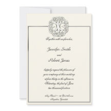 Celtic Tree of Life Wedding Invitation