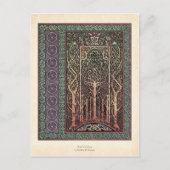 Celtic Trees Design Postcard Postkarte (Vorderseite)