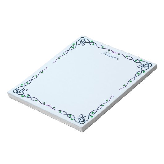 Celtic Trellis Notizblock (Rotiert)