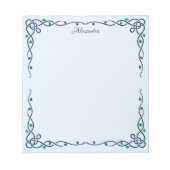 Celtic Trellis Notizblock (Vorderseite)
