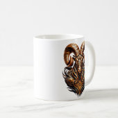 Celtic Tribal Aries Zodiac Mug – LaLi Designs Kaffeetasse (VorderseiteRechts)