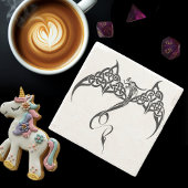 Celtic Tribal Dragon Steinuntersetzer
