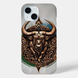 Celtic Tribal Taurus Zodiac Phone Case