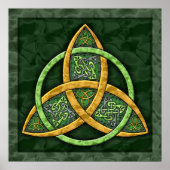Celtic Trinity Art Print Poster (Vorne)