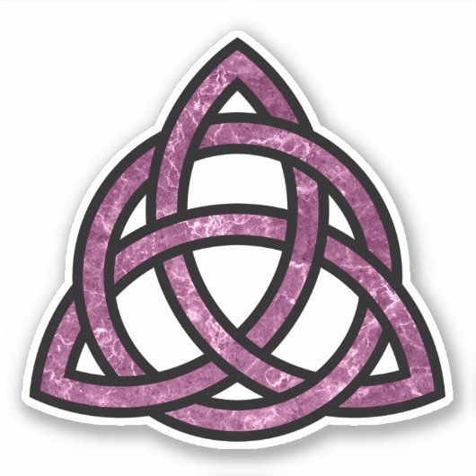 Celtic Trinity Knot Aufkleber (Vorderseite)