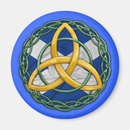 Celtic Trinity Knot Magnet (Vorne)