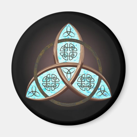 Celtic Trinity Knot Magnet (Vorne)