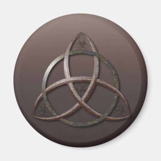 Celtic Trinity Knot Magnet (Vorne)