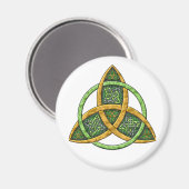 Celtic Trinity Knot Magnet (Vorderseite/Rückseite)