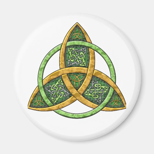 Celtic Trinity Knot Magnet (Vorne)