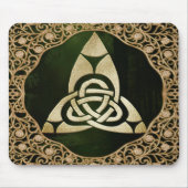 Celtic Trinity Knot on Forest Shadows Mousepad (Vorne)